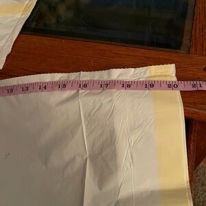 Cat litter liners size 38” x 20” with yellow drawstring